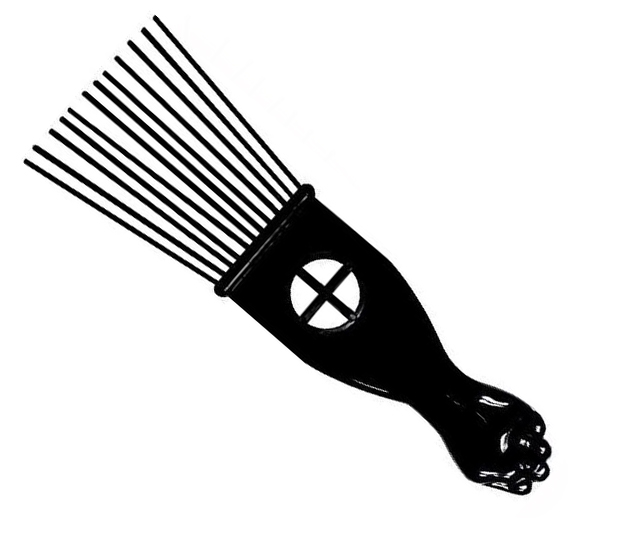 Ster Style Iron Afro Comb