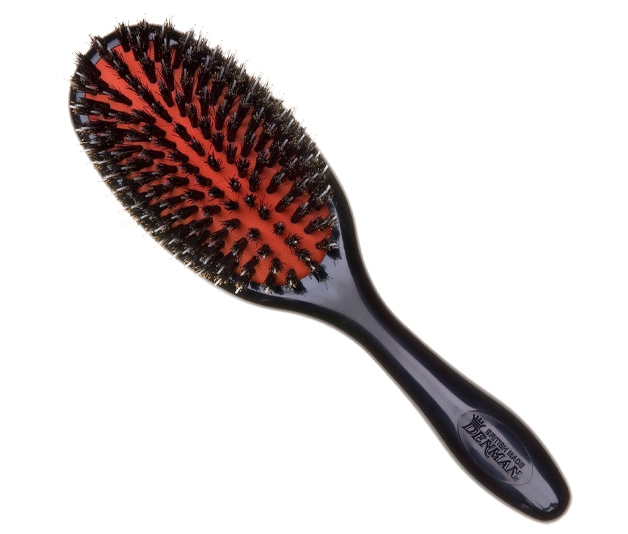 Denman Grooming Boar Borstel Nylon, denman brush